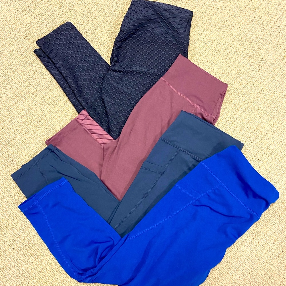 Lot of 4 SHEIN Workout Pants
